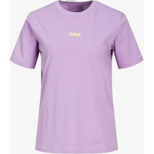 Jjxx Jxpriya Kadın Mor T-Shirt 12251997-LILACBREEZE