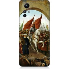 Teknomeg Xiaomi Redmi Note 12S Uyumlu Fatih Sultan Mehmet Istanbul Desenli Silikon Kılıf