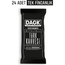 Dagk Türk Kahvesi Nitelikli Tek Fincanlık 6 G x 24 Adet