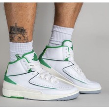 Nike Air Jordan 2 Retro Lucky Green Erkek Basketbol AYAKKABISI-DR8884-103