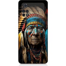 Teknomeg Xiaomi Poco M4 Pro Uyumlu Kızıldereli Şefi Desenli Silikon Kılıf