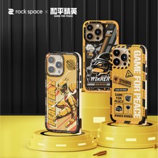 Rock Space iPhone 13 Pro Max Peace Elite Serisi Kılıf Sarı (Pubg)