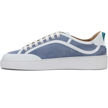 Redwood Erkek Hakiki Deri Mavi Sneakers & Spor Ayakkabı 1022 16525 Erk Ayk Y24 Blu