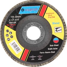 Valiente 115 mm Flap Disk 100 Kum