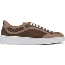 Redwood Erkek Hakiki Deri Kahverengi Sneakers & Spor Ayakkabı 1022 16525 Erk Ayk Y24 Marrone