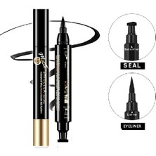 Shibella Damga Eyeliner, Siyah, Çift Taraflı, 24 Saat Dayanıklı, Ince Damga - Kutusuz