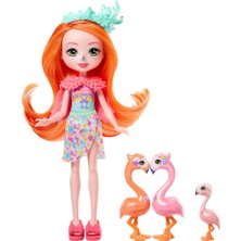 Enchantimals Popüler Karakter Bebekler Spring Flamingo FNH22-HRX85