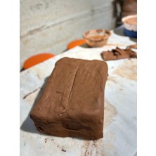 Güray Seramik Güray 20 kg Kırmızı-Terracota Seramik Heykel Pano Torna Oyun Çamuru