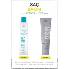 Schwarzkopf Bonacure Bc Clean Nem Yükleme Şampuanı 250 ml + Osis Bounty Balm Bukle Kremi 150 ml