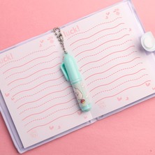 Kawaii Sanrioo Karakterler Mini Defter Kalem Set