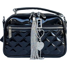 Louisiana Polo Kriste Bell Kadın Çanta Rugan Siyah 26436