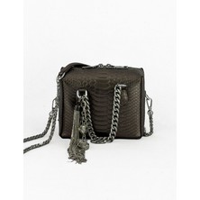 Louisiana Polo Kriste Bell Kadın Çanta Çapraz Askılı Pewter 26262