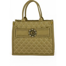 Louisiana Polo Kriste Bell Çapraz Askılı Kadın Çanta Taupe 26554