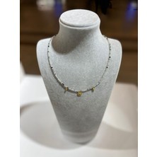 Louis Gümüş Aparatlı Doğaltaş Kolye