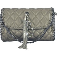 Louisiana Polo Kriste Bell Kadın Çanta Pewter 26366