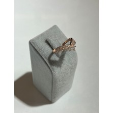Swarovski Taşlı Rose Yüzük