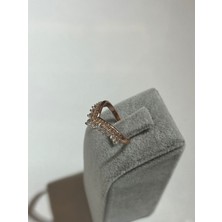 Swarovski Taşlı Rose Yüzük