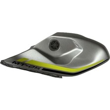 Moto Express Yamaha MT25 2016-2017 Sol Depo Yanı Grenajı Paneli Açık Mat Gri-Sarı-Siyah A