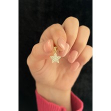 Fiyonk Kuyumculuk 14 Ayar Altın Mini Yıldız Kolye Ucu