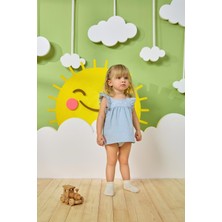 Minycenter Kız Bebek Ikılı Takım Mavi