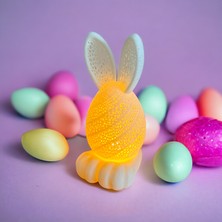 Miki & Miki Paskalya Easter Işıklı Tavşan