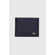 Louisiana Polo Grande Hakiki Deri Erkek Cüzdanı Lacivert 708