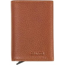 Louisiana Polo Grande Hakiki Deri Erkek Cüzdan Taba 725