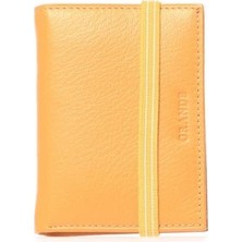 Grande Hakiki Deri Erkek Cüzdanı Sarı 325
