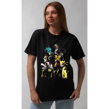 Bu Tshirt Naruto - Heroes' Temalı Oversize Street Wear Unisex Tişört.