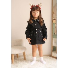 Tarz Çocuk Kız Çocuk Etekli Kot Takım