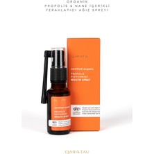 Qaratau Organik Propolis & Nane Içerikli Ferahlatıcı Ağız Spreyi 15ML