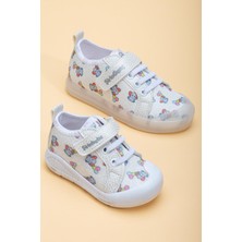 Dilimler Ayakkabı Şirinbebe Şiringenç Keten Gümüş Kız Ilkadım Bebek Çocuk Ayakkabısı