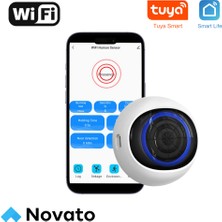 Novato Wifi Insan Varlığı ve Işık Şiddeti Sensörü ( Tuya, Smart Life Uyumlu )