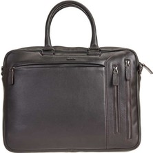 Louisiana Polo Grande Erkek Hakiki Deri Evrak Çantası Kahve 6883