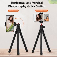 Kingjoy KT-660 + BD-50 Dslr , Aynasız Fotograf Makinesi ve Telefon Uyumlu Profesyonel Ahtapot Esnek Tripod