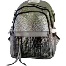 Louisiana Polo Kriste Bell Kadın Sırt Çanta Pewter 26458