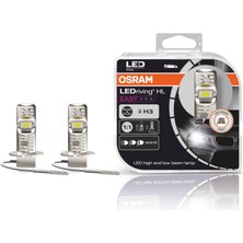 Osram H3 Ledriving Hl Easy 12V LED Far ve Sis Ampulü (Takım - 2ADET)