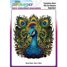 F17 Ajans Vintage Ütü ile Yapışan Tişört Tekstil Dtf Baskı