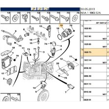 Psa Hava Debimetresi 406 Jumpy Berlingo 307  (1920.7S-BRS1907)