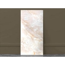 Balban Ticaret 30 x 60 Yumuşak Kahve Desenli Kendinden Yapışkanlı Duvar Zemin Kaplama Paneli