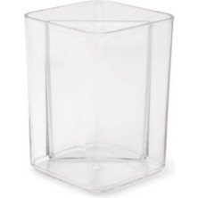 Mas Kristal Kalemlik Kübik Şeffaf