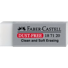 Faber Castell Dust-Free 18 71 20 Büyük Silgi - Beyaz