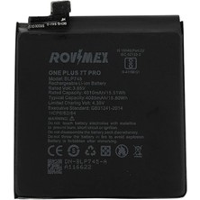 Rovimex Oneplus 7t Pro Batarya Pil - 4085 Mah