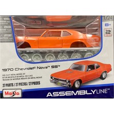 Maisto 1970 Chevrolet Nova Ss Model Kit 1/24 39262