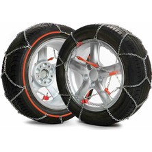 Space 195-55-13 Ebatlarına Uyumlu Takmatik (Karmatik) Kar Patinaj Zinciri Space