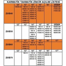 Space 175-70-13 Ebatlarına Uyumlu Takmatik (Karmatik) Kar Patinaj Zinciri Space