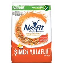 Nestle Nesfit Karışık Meyveli Bademli Tam Buğday ve Pirinç Gevreği 400 g