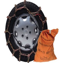 Space 215/65X15  Ebatlarına Uyumlu Mahmuzlu Karmatik Kar Patinaj Zinciri