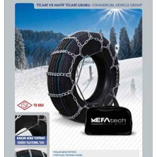 Mefa Tech 185X14R Ebatlarına Uyumlu Serme Kar Patinaj Zinciri Mefatech