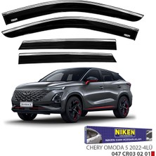 Niken Chery Omoda 5 Kromlu Cam Rüzgarlığı Niken 2022+ Sonrası Uyumlu